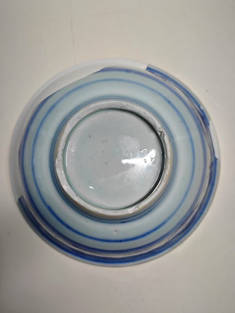 古玩陶瓷青花壽字紋碗真品鑒賞圖