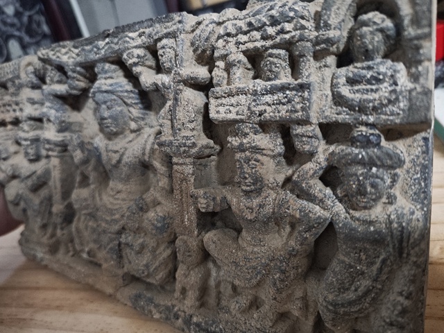 古玩雜項健陀羅造像真品鑒賞圖