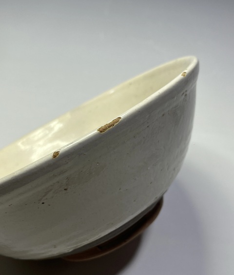 古玩陶瓷堯頭窯白釉大碗真品鑒賞圖