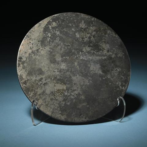 古玩銅器十二生肖飛天鏡真品鑒賞圖