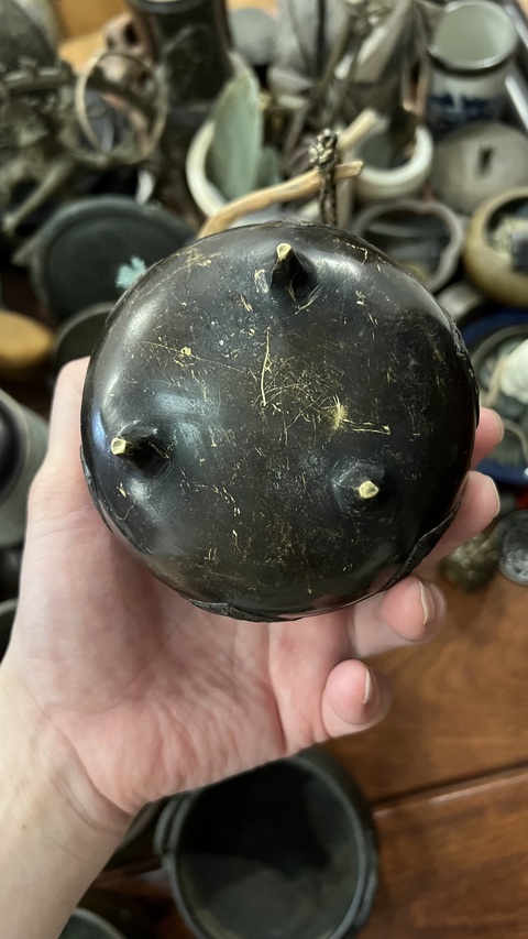 古玩雜項銅香爐真品鑒賞圖