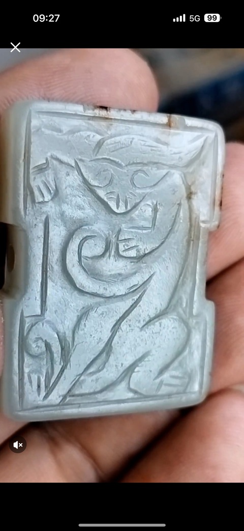 古玩玉器和田玉雕“工字佩”真品鑒賞圖