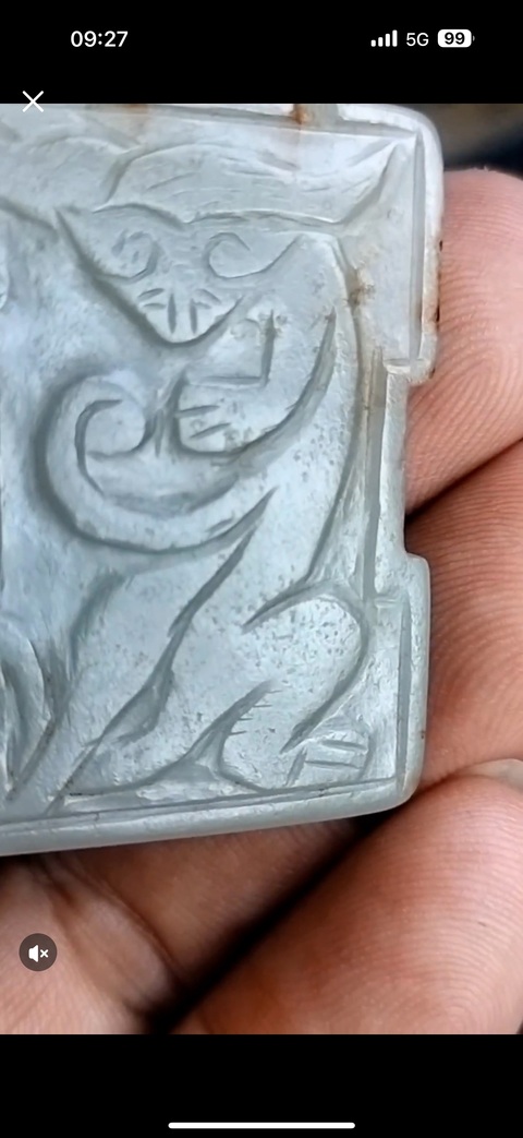 古玩玉器和田玉雕“工字佩”真品鑒賞圖