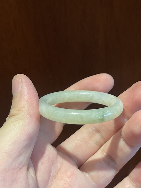 古玩玉器翡翠雕“素紋環(huán)”拍賣,當前價格1600元