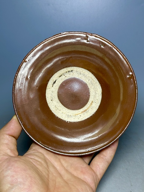 古玩陶瓷清代,磁州窯茶盞拍賣(mài),當(dāng)前價(jià)格136元
