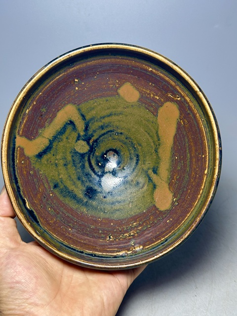 古玩陶瓷窯變盞拍賣，當前價格1800元