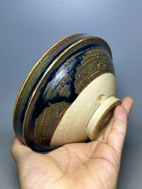 古玩陶瓷窯變盞拍賣，當前價格1800元