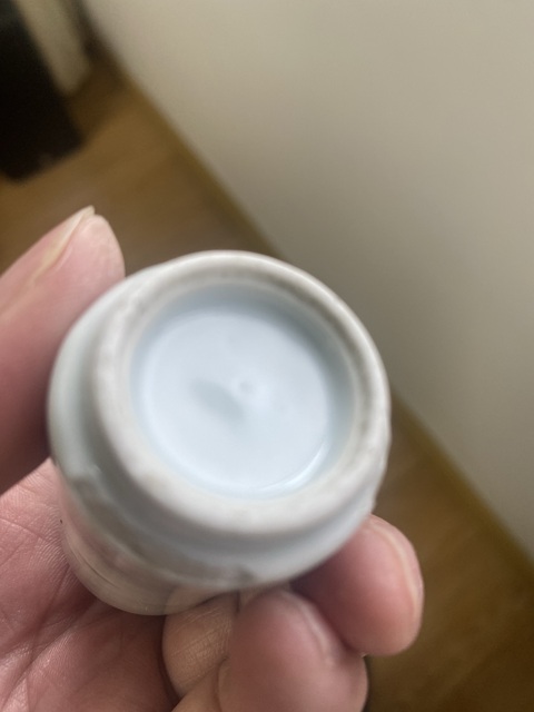 古玩陶瓷釉里紅山水紋鼻煙壺拍賣，當前價格900元