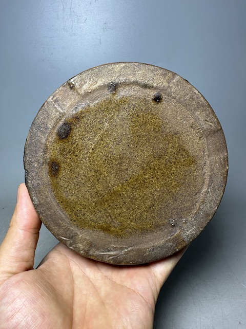 古玩陶瓷清·黑釉洗 真品鑒賞圖