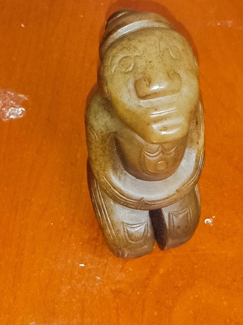 古玩玉器做舊仿商代“玉跪人”拍賣,當前價格0元