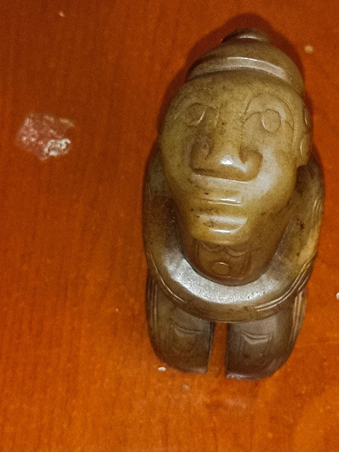 古玩玉器做舊仿商代“玉跪人”拍賣,當前價格0元