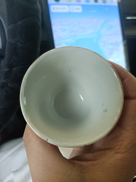 古玩陶瓷民國(guó)粉彩花卉紋馬蹄杯拍賣，當(dāng)前價(jià)格2888元