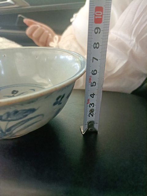 古玩陶瓷空白期青花花卉紋碗拍賣,當前價格2888元