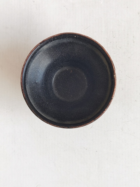 古玩陶瓷閩侯窯黑釉茶盞拍賣,當(dāng)前價格1100元
