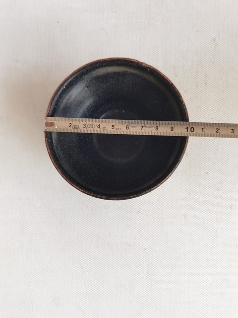 古玩陶瓷閩侯窯黑釉茶盞拍賣,當(dāng)前價格1100元