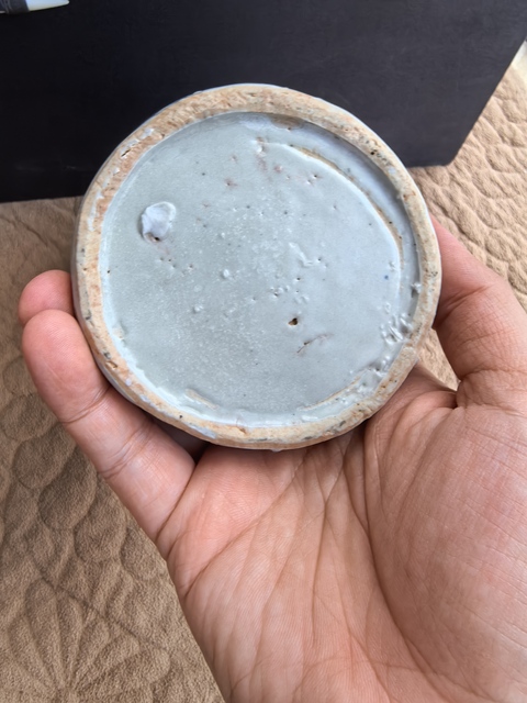 古玩陶瓷明晚期青花云鶴紋梅瓶拍賣，當前價格15980元