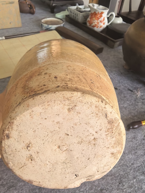 古玩陶瓷唐代黃釉執壺真品鑒賞圖
