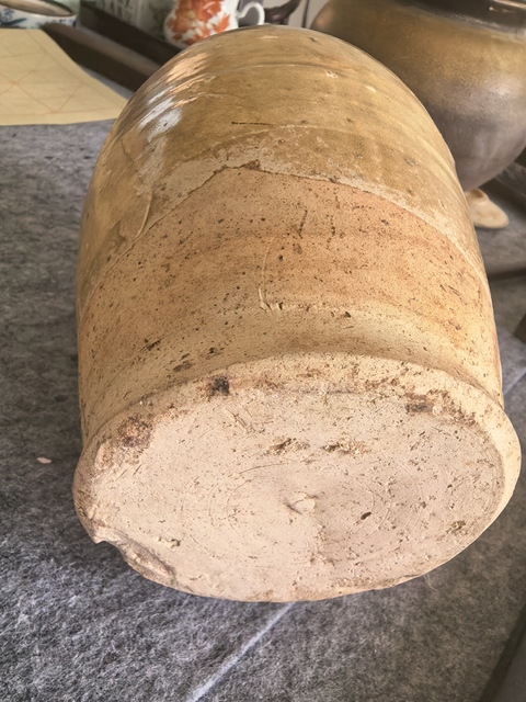 古玩陶瓷唐代黃釉執壺真品鑒賞圖