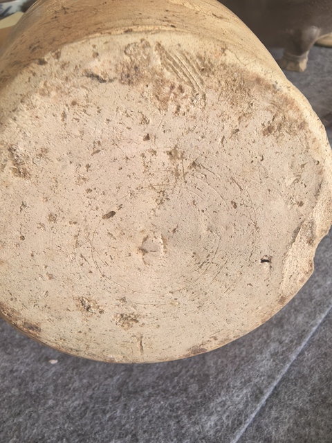 古玩陶瓷唐代黃釉執壺真品鑒賞圖