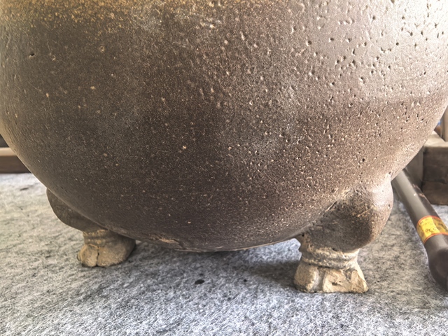 古玩陶瓷唐代黃釉爐真品鑒賞圖