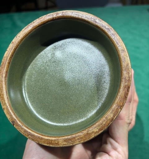 古玩陶瓷清中期 茶葉末釉梅瓶（淄博窯）拍賣，當前價格5500元