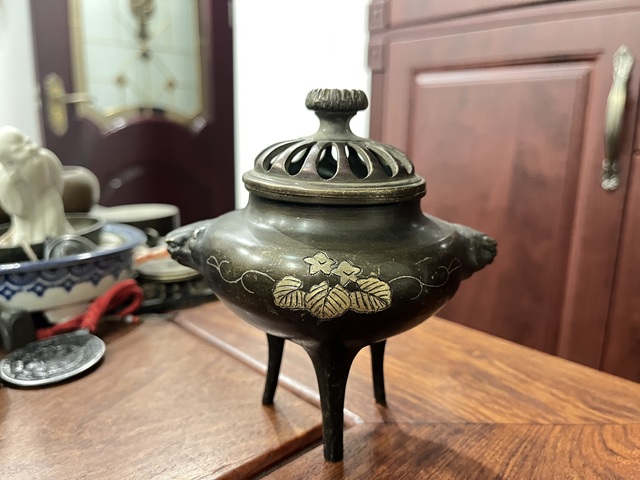 古玩雜項(xiàng)晚清銅薰?fàn)t拍賣(mài),當(dāng)前價(jià)格320元