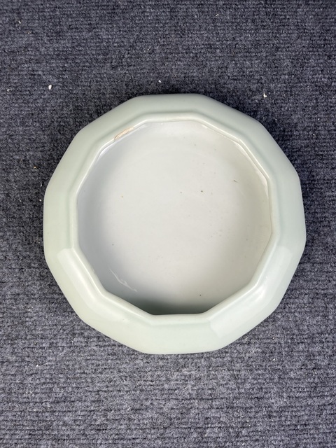 古玩陶瓷天青釉花口洗拍賣,當前價格9888元
