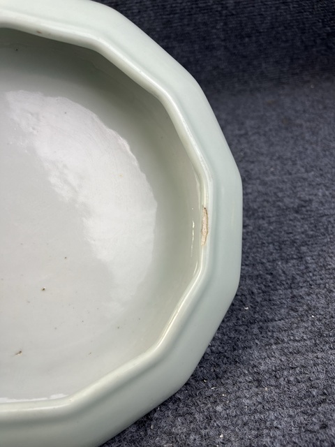 古玩陶瓷天青釉花口洗拍賣,當前價格9888元