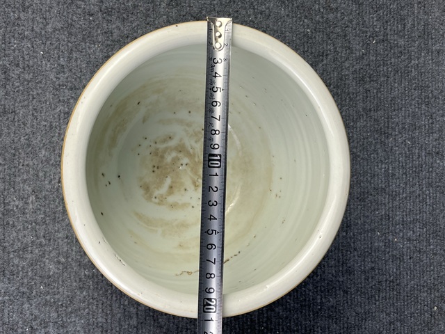 古玩陶瓷霽藍釉案頭缸拍賣,當前價格5388元