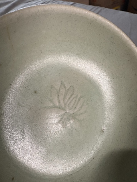 古玩陶瓷青瓷杯真品鑒賞圖