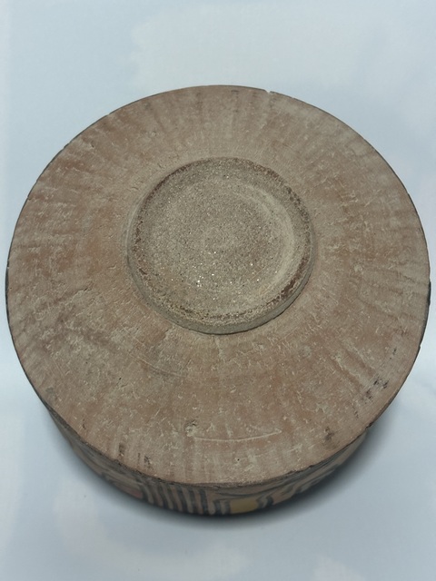 古玩陶瓷文化期·彩繪獸紋陶罐真品鑒賞圖