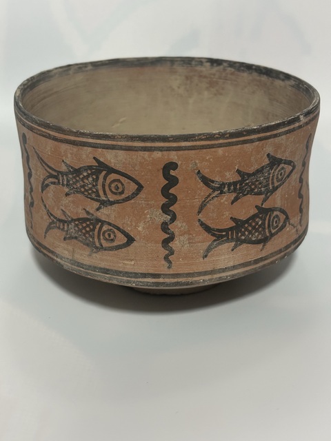 古玩陶瓷文化期·陶雙魚紋罐 真品鑒賞圖