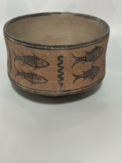 古玩陶瓷文化期·陶雙魚紋罐 真品鑒賞圖