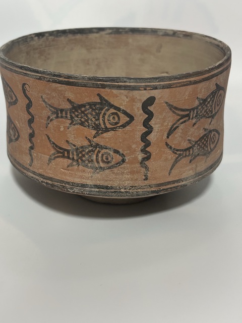 古玩陶瓷文化期·陶雙魚紋罐 真品鑒賞圖