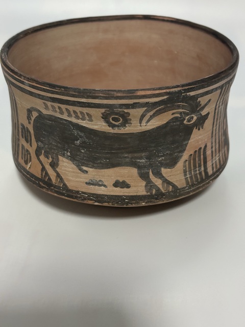 古玩陶瓷哈拉帕羚羊罐真品鑒賞圖