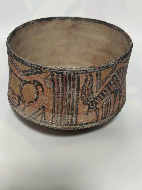 古玩陶瓷文化期·彩繪獸紋陶罐真品鑒賞圖