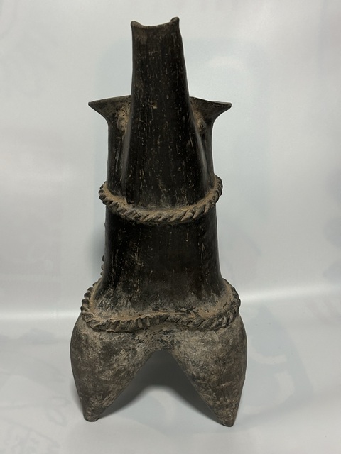 古玩陶瓷龍山文化·陶鬶真品鑒賞圖