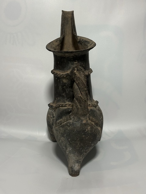 古玩陶瓷龍山文化·陶鬶真品鑒賞圖