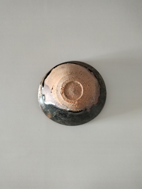 古玩陶瓷(南宋)建陽窯黑釉兔毫盞拍賣,當前價格568元