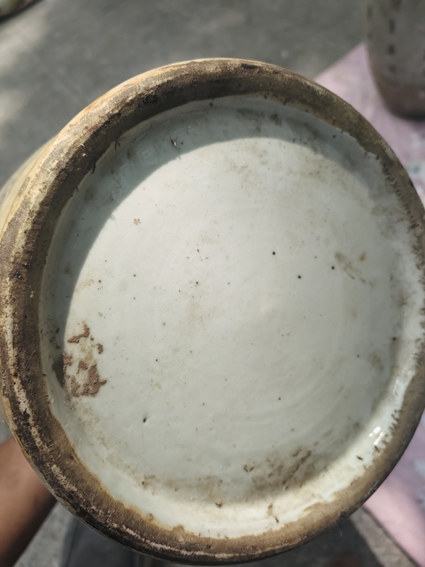古玩陶瓷鳳凰牡丹紋青花瓶真品鑒賞圖