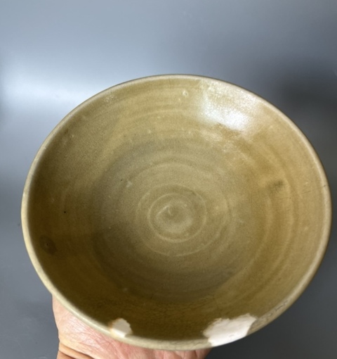古玩陶瓷長沙窯青釉玉璧底碗拍賣,當前價格0元