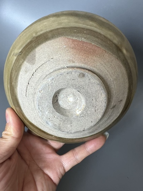 古玩陶瓷長沙窯青釉玉璧底碗拍賣,當前價格0元