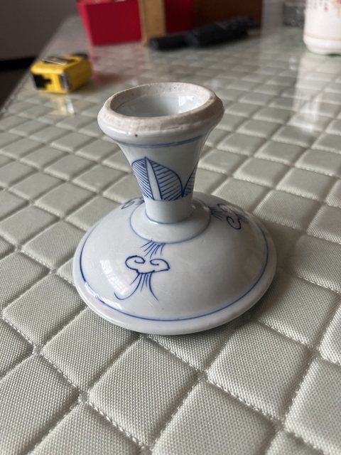 古玩陶瓷高足盤真品鑒賞圖
