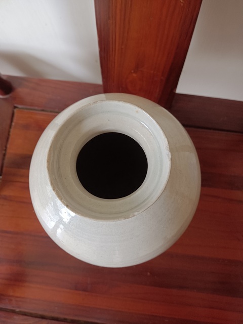 古玩陶瓷青白釉梅瓶真品鑒賞圖