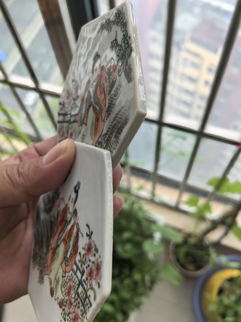 古玩陶瓷瓷板畫(huà)真品鑒賞圖