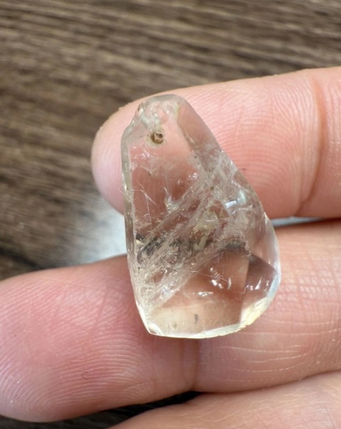 古玩玉器千年水晶墜子拍賣，當前價格190元