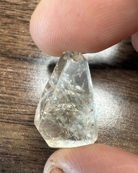 古玩玉器千年水晶墜子拍賣，當前價格190元