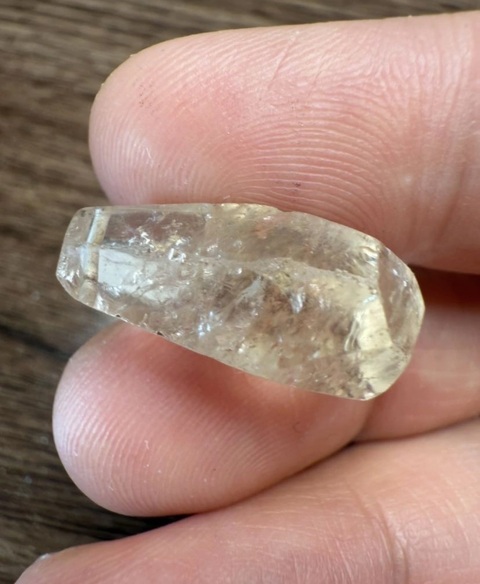 古玩玉器千年水晶墜子拍賣，當前價格190元
