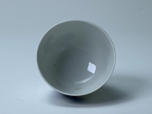 古玩陶瓷清康熙·青花花神杯拍賣,當前價格166元
