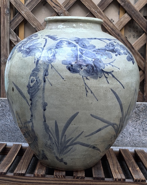 古玩陶瓷清早期青花人物罐拍賣,當前價格246800元